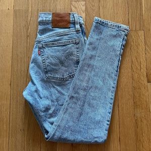Levi's Premium 501 Skinny Jeans 25x28 Tango Light